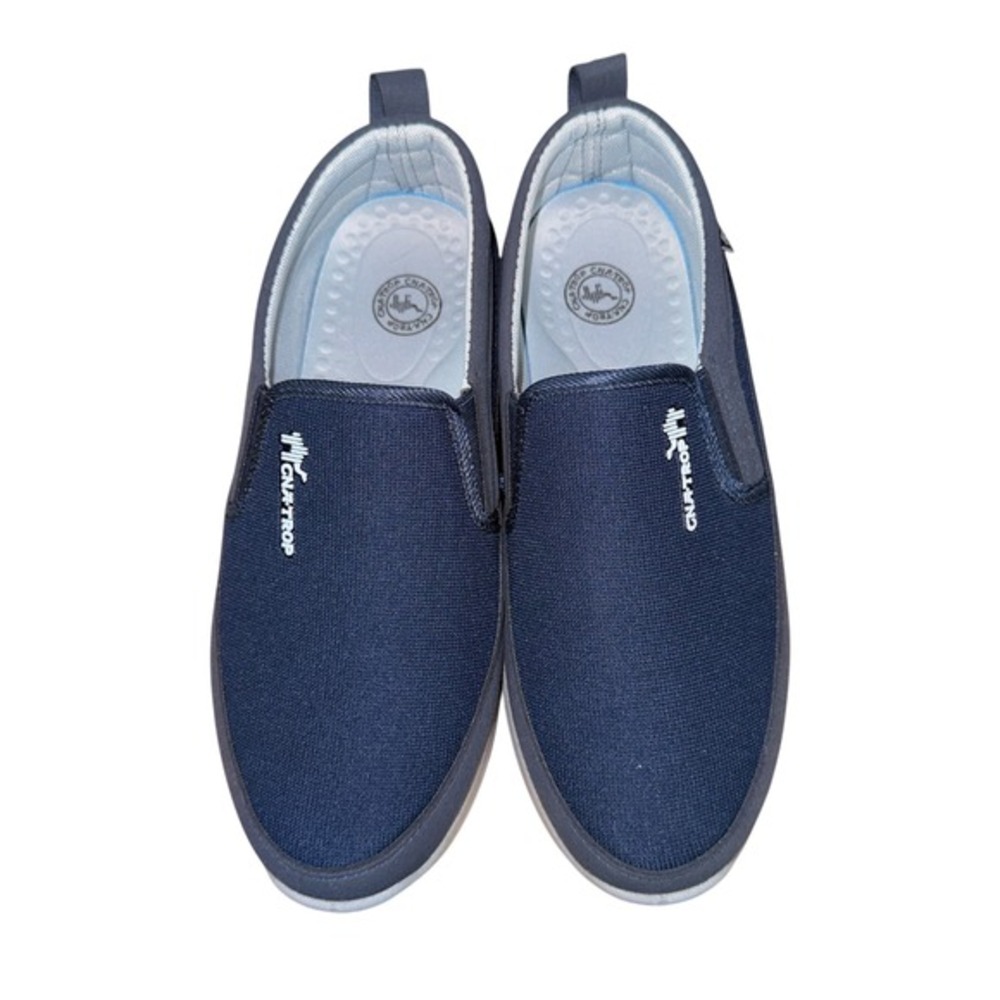 NEW CNA-TROP Slip On Shoes Mens 7.5-8/41 Pre-Owned Sneakers Blue Outdoor Rugged